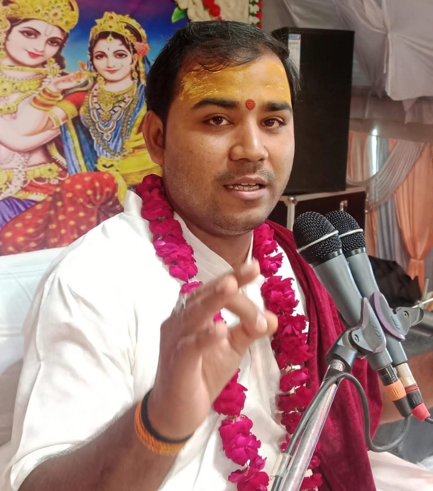 कृष्ण-सुदामा मिलन और गोपी-उद्धव संवाद सुन भावविभोर हुए श्रद्धालु
